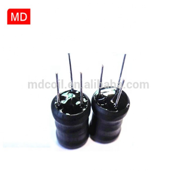 variable low frequency drum core 1mH inductor  three pins radial leaded inductor fixed inductor for car audio